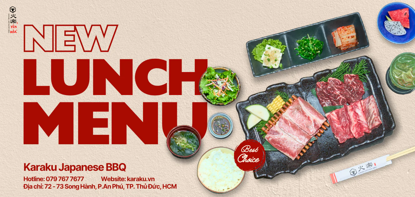 NHÀ HÀNG KARAKU JAPANESE BBQ YÊN HOẢ